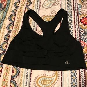 Champion Sports Bra Sz Medium Black EUC